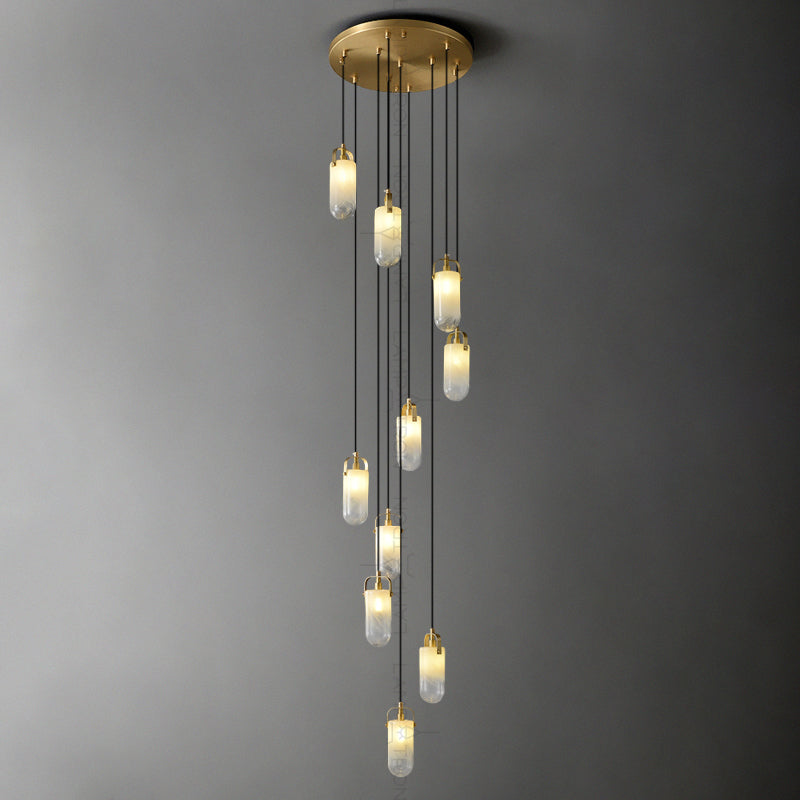 LIESEL MORE Cascade Light by Lampadom - close-up
