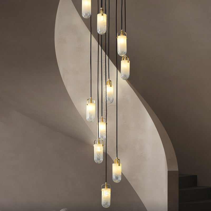 LIESEL MORE Cascade Light by Lampadom - side view