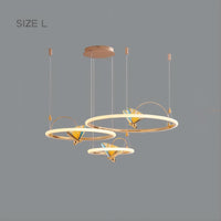 AMELIS RING Ring Chandelier by Lampadom - detail view