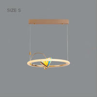 AMELIS RING Ring Chandelier by Lampadom - side view
