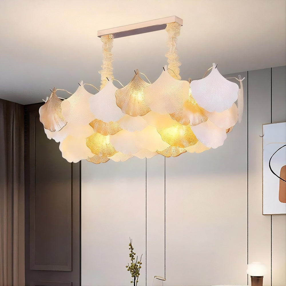 LILLEN Linear Chandelier by Lampadom - scale reference
