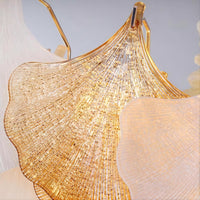 LILLEN Linear Chandelier by Lampadom - side view