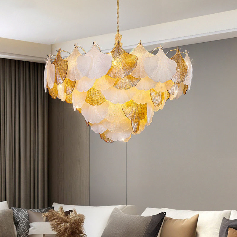 LILLEN Chandelier by Lampadom - top view