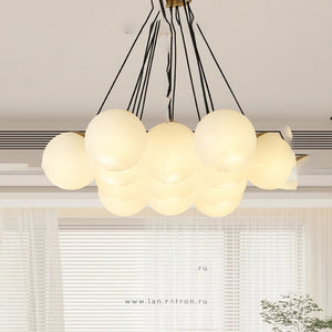 LILLIS BALL Chandelier by Lampadom