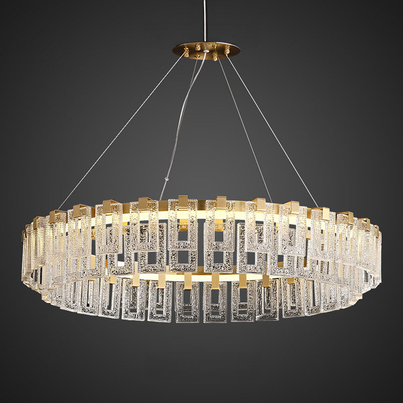 LINCOLN R Ring Chandelier by Lampadom - detail view