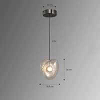 LINDIS FROST Pendant by Lampadom - close-up