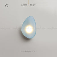 LINDIS Wall Light by Lampadom - top view