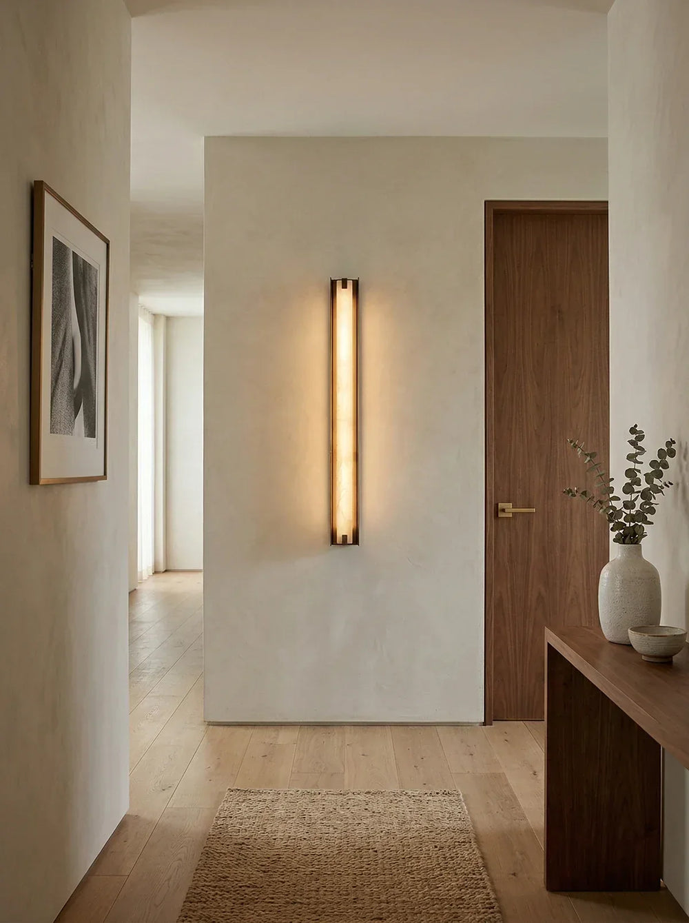 Symmetry Alabaster Wall Light