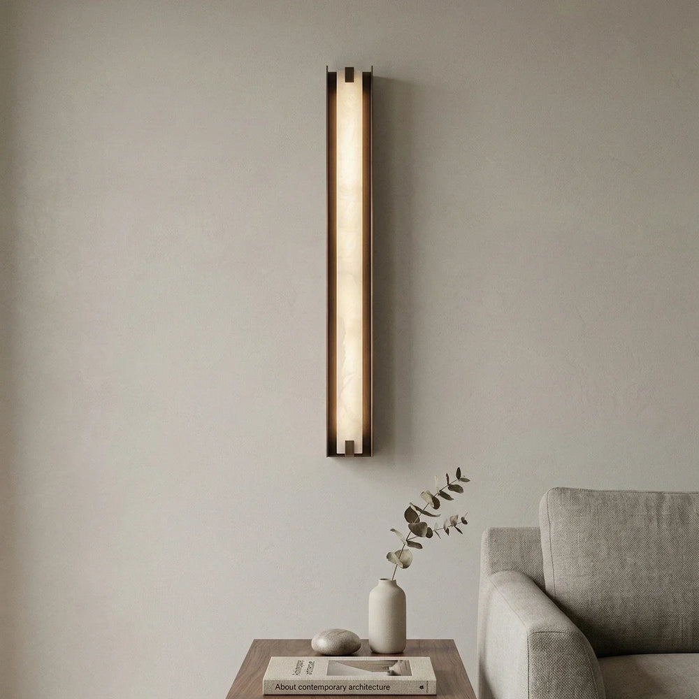 Symmetry Alabaster Wall Light