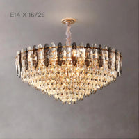 LIONEL B Chandelier by Lampadom - angle view
