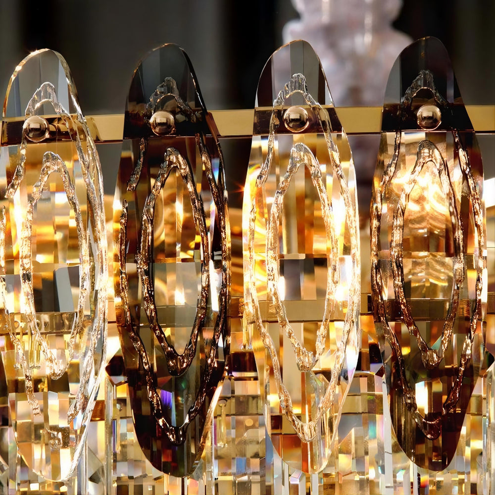 LIONEL B Chandelier by Lampadom - side view