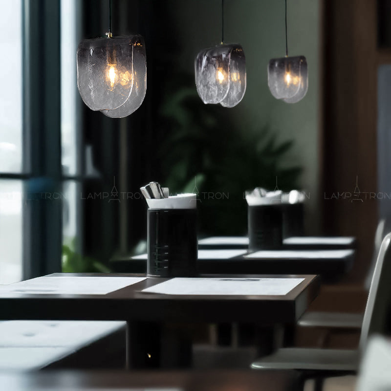 LITHIA Pendant by Lampadom - side view