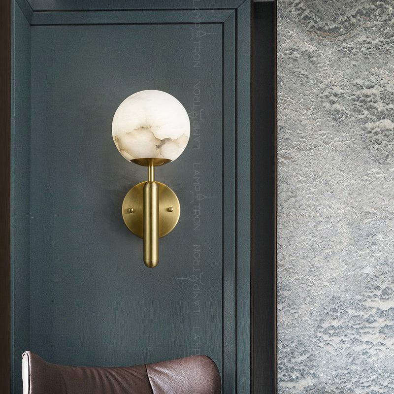 LIVIAN Wall Light by Lampadom - scale reference