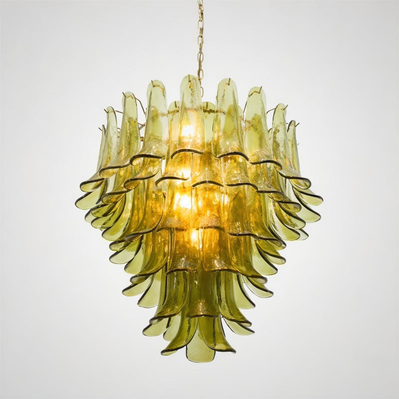 LOBBY GREEN Chandelier Chandelier in Glass by Lampadom - view 10