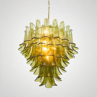 LOBBY GREEN Chandelier Chandelier in Glass by Lampadom - view 10