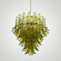 LOBBY GREEN Chandelier Chandelier in Glass by Lampadom - view 10