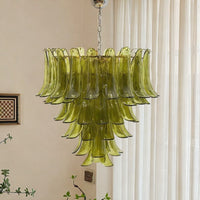 LOBBY GREEN Chandelier Chandelier in Glass by Lampadom - view 10