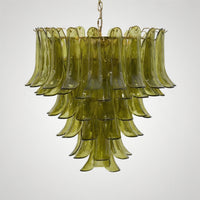 LOBBY GREEN Chandelier Chandelier in Glass by Lampadom - view 10