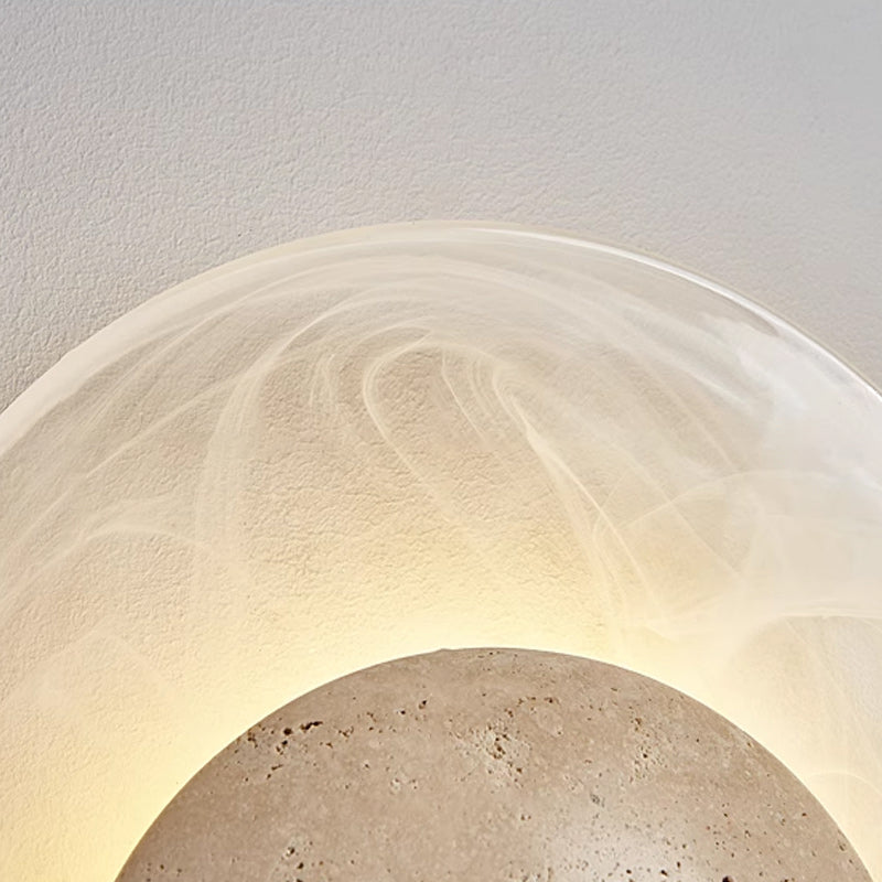LONA STONE Wall Light by Lampadom - scale reference