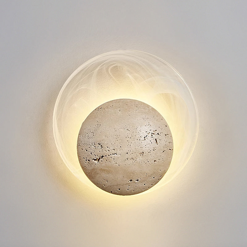 LONA STONE Wall Light by Lampadom - angle view