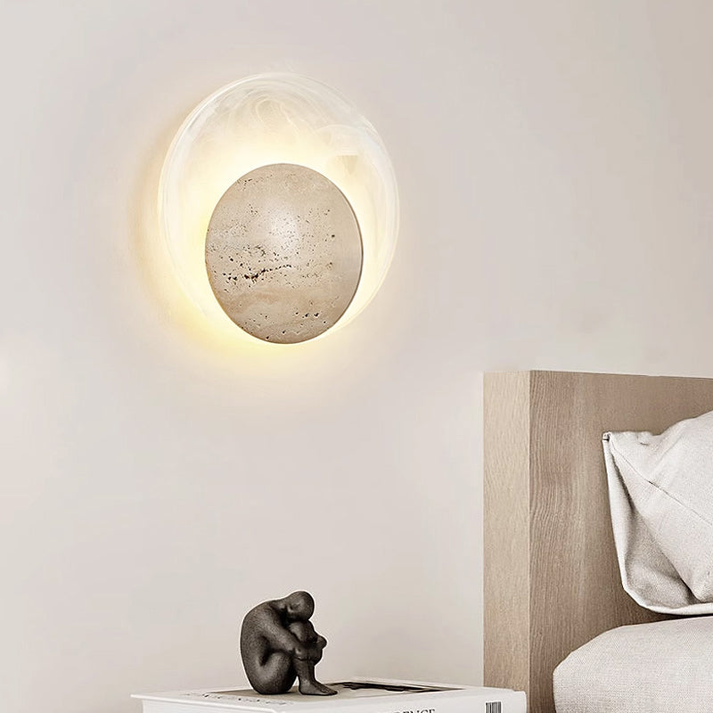 LONA STONE Wall Light by Lampadom - side view