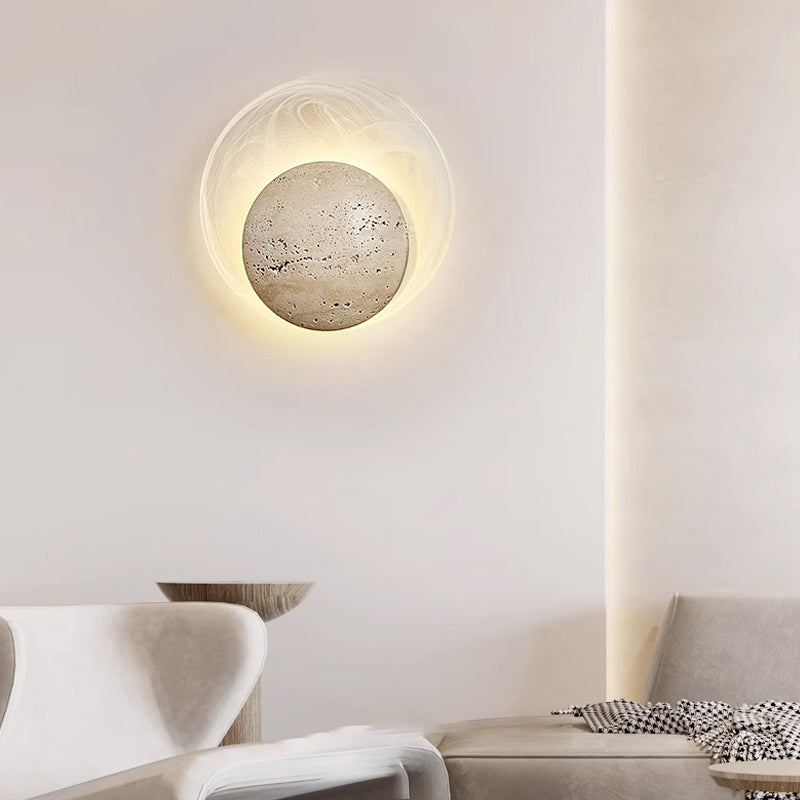 LONA STONE Wall Light by Lampadom - ambient shot