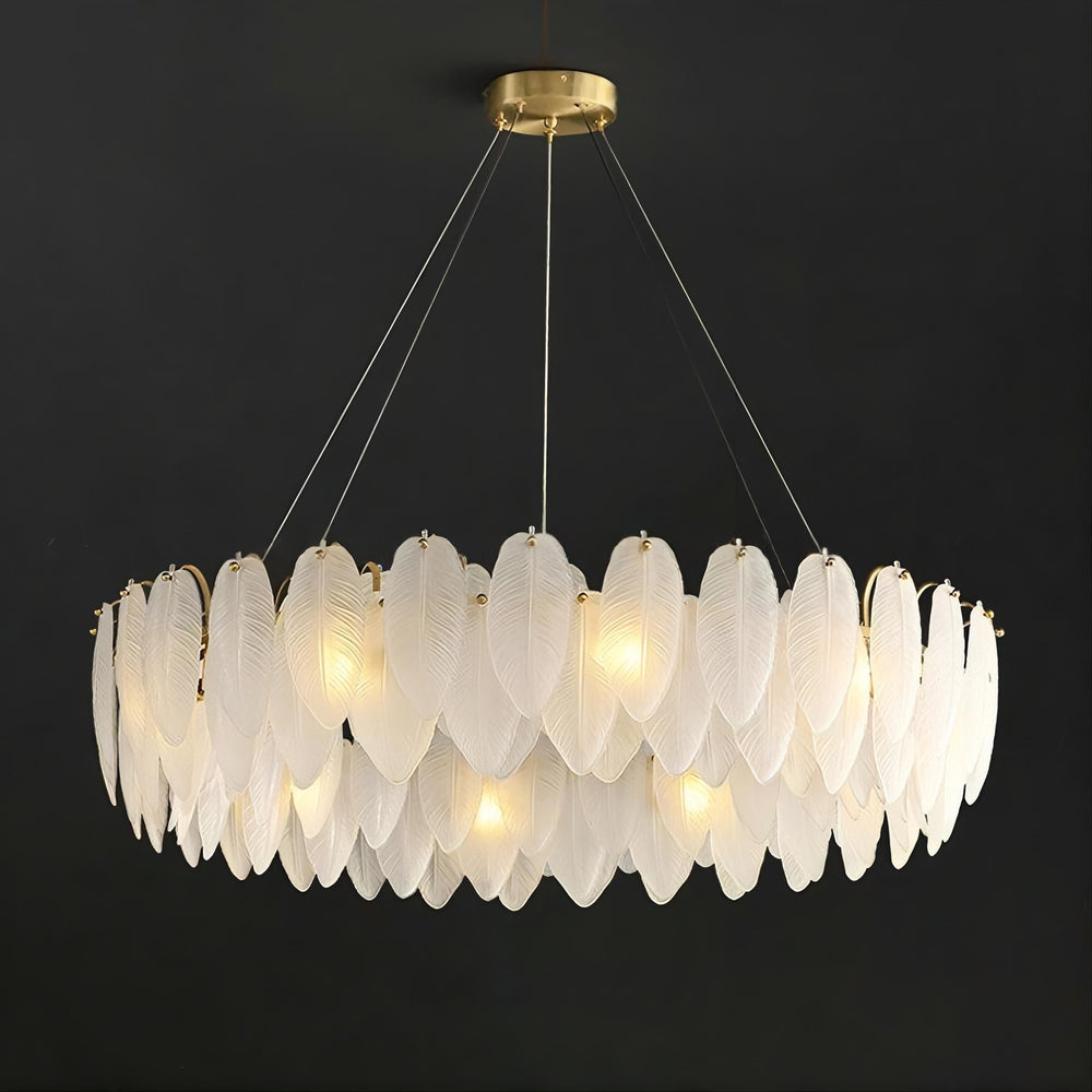 LORELEY Ring Chandelier by Lampadom - top view