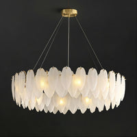 LORELEY Ring Chandelier by Lampadom - top view