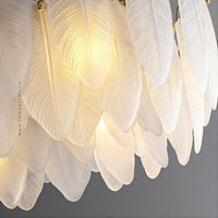 LORELEY Ring Chandelier by Lampadom - side view