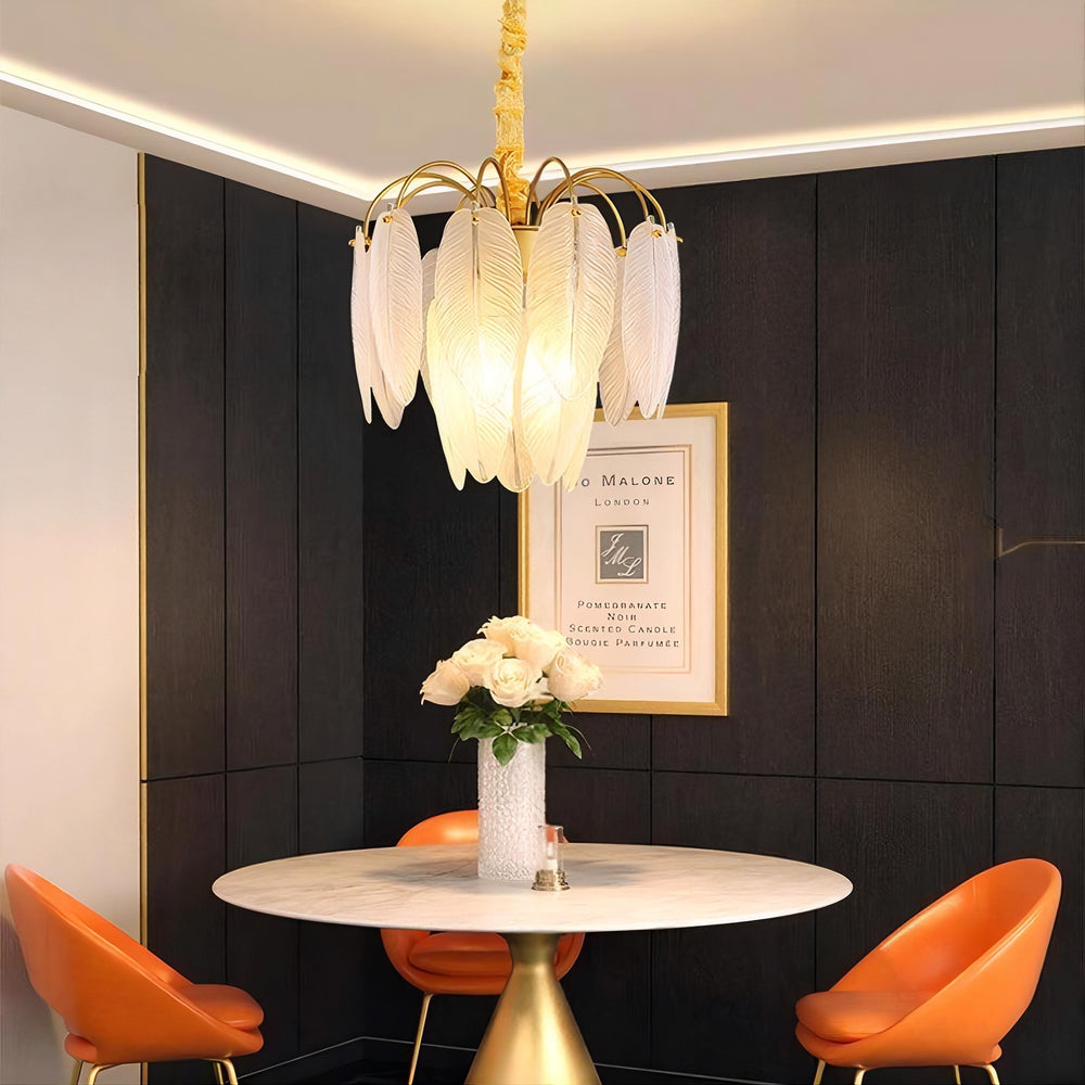 LORINA Chandelier by Lampadom - side view