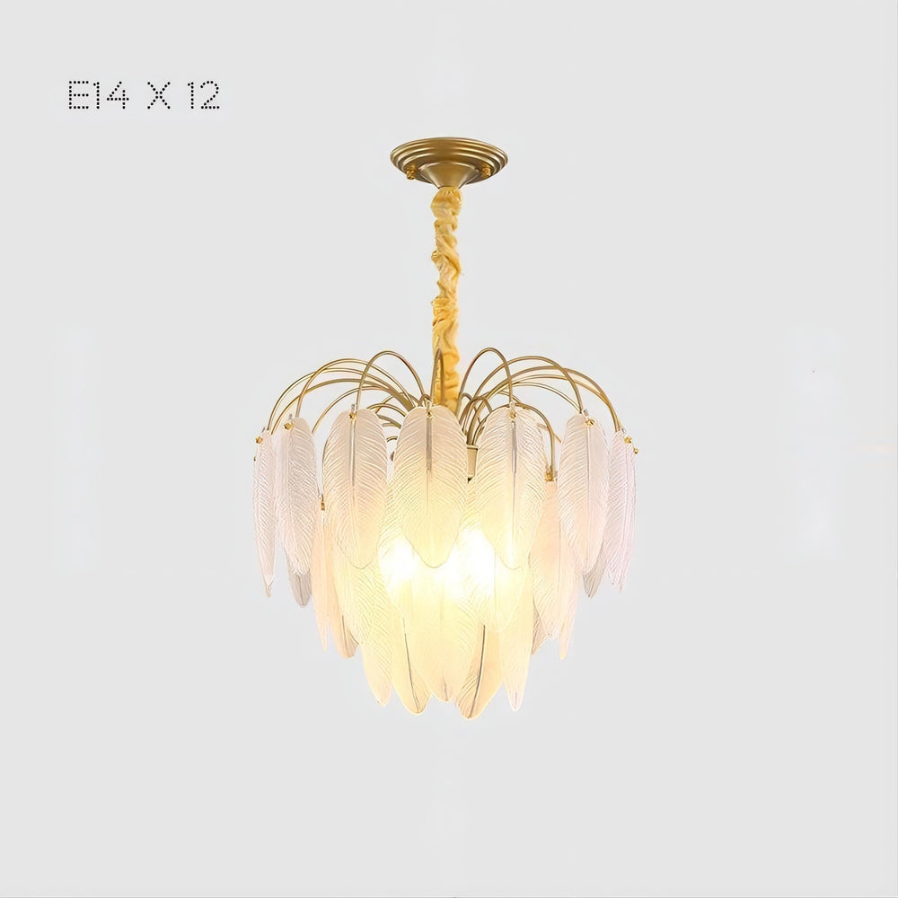 LORINA Chandelier by Lampadom - angle view
