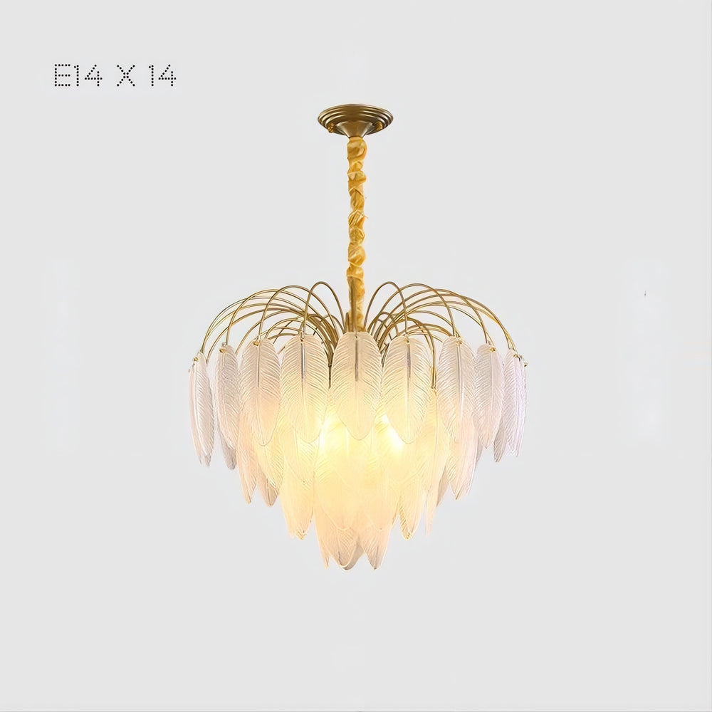 LORINA Chandelier by Lampadom - side view
