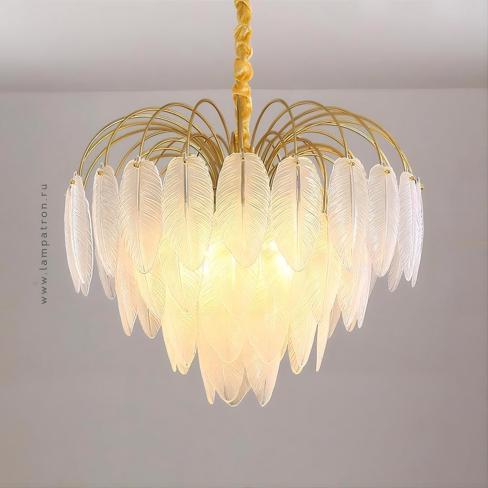 LORINA Chandelier by Lampadom - angle view