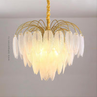 LORINA Chandelier by Lampadom - angle view