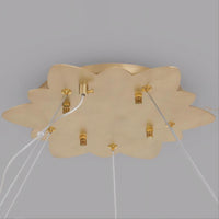 LOTOS Ring Chandelier by Lampadom - side view