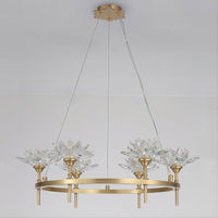 LOTOS Ring Chandelier by Lampadom - close-up