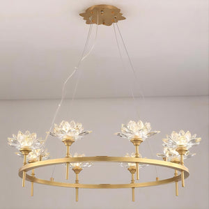 LOTOS Ring Chandelier by Lampadom