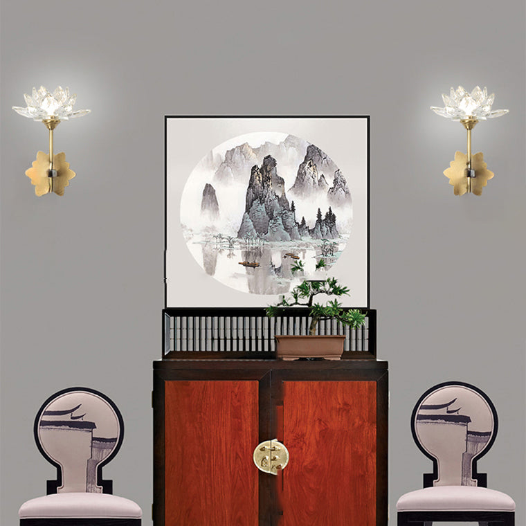 LOTOS Wall Light by Lampadom - side view