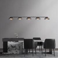 LOUIS Linear Chandelier by Lampadom - scale reference