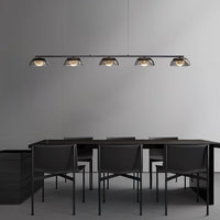 LOUIS Linear Chandelier by Lampadom - detail view