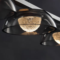 LOUIS Linear Chandelier by Lampadom - detail view
