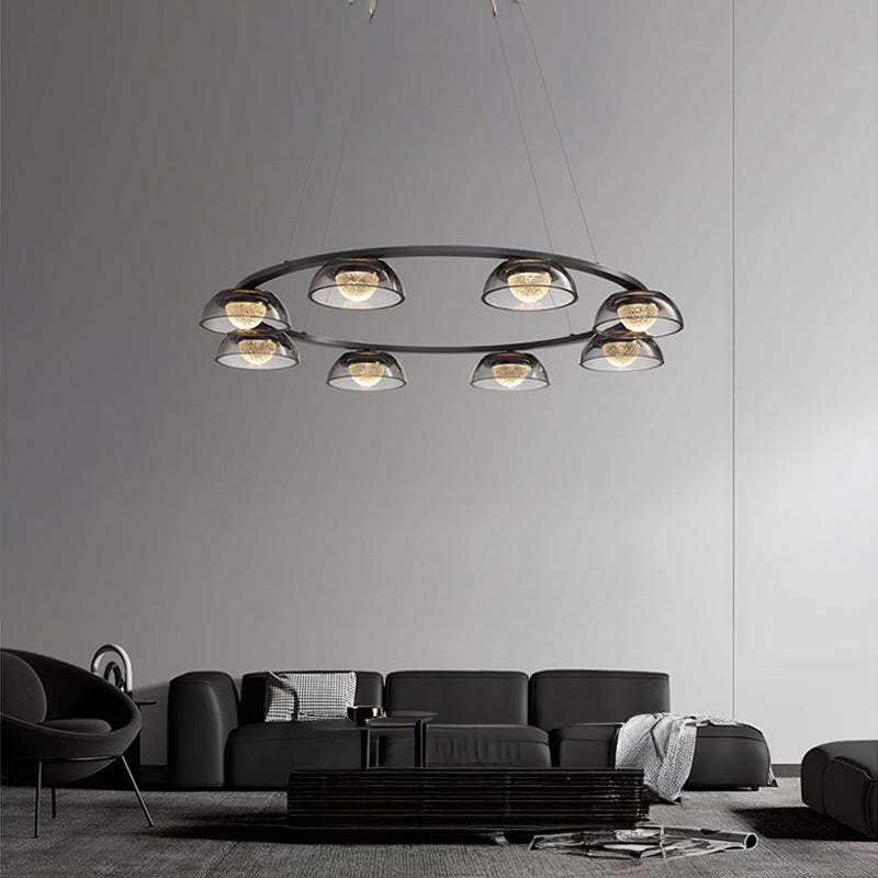 LOUIS Ring Chandelier by Lampadom - detail view