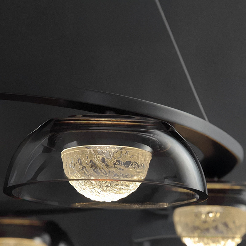 LOUIS Ring Chandelier by Lampadom - scale reference