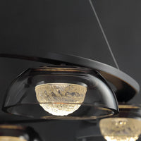 LOUIS Ring Chandelier by Lampadom - scale reference