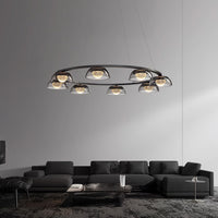 LOUIS Ring Chandelier by Lampadom - scale reference