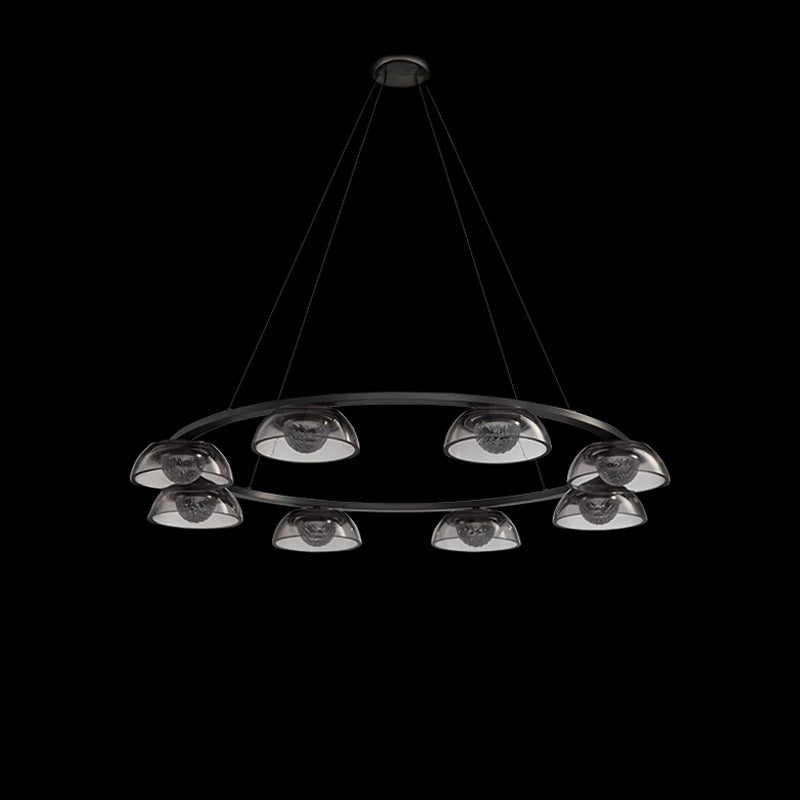 LOUIS Ring Chandelier by Lampadom - ambient shot