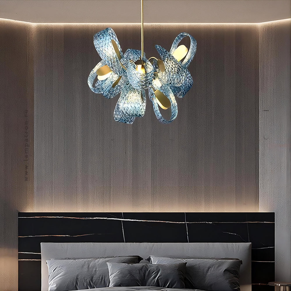 LUCIA Chandelier by Lampadom - side view