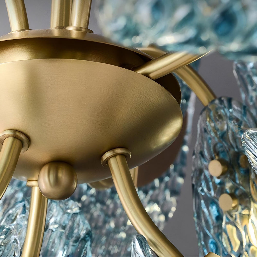 LUCIA Chandelier by Lampadom - scale reference