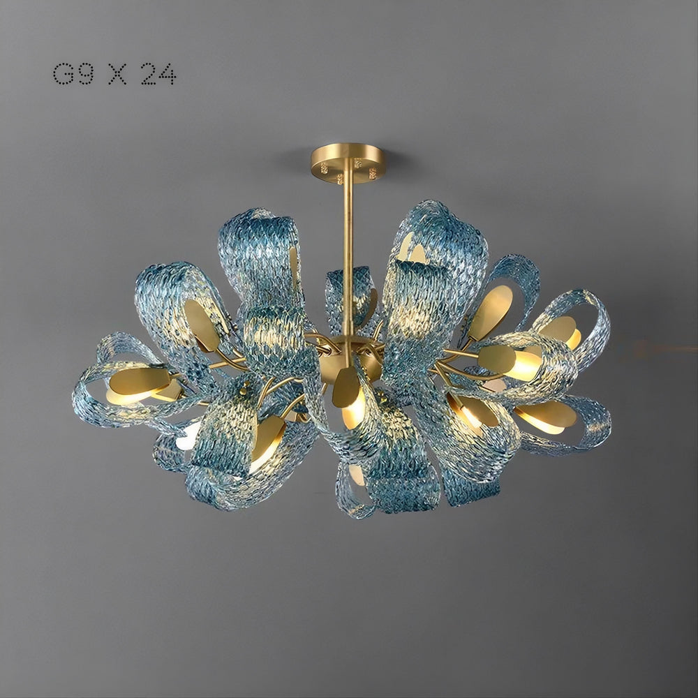 LUCIA Chandelier by Lampadom - scale reference