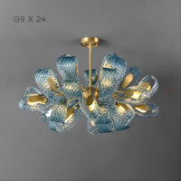 LUCIA Chandelier by Lampadom - scale reference